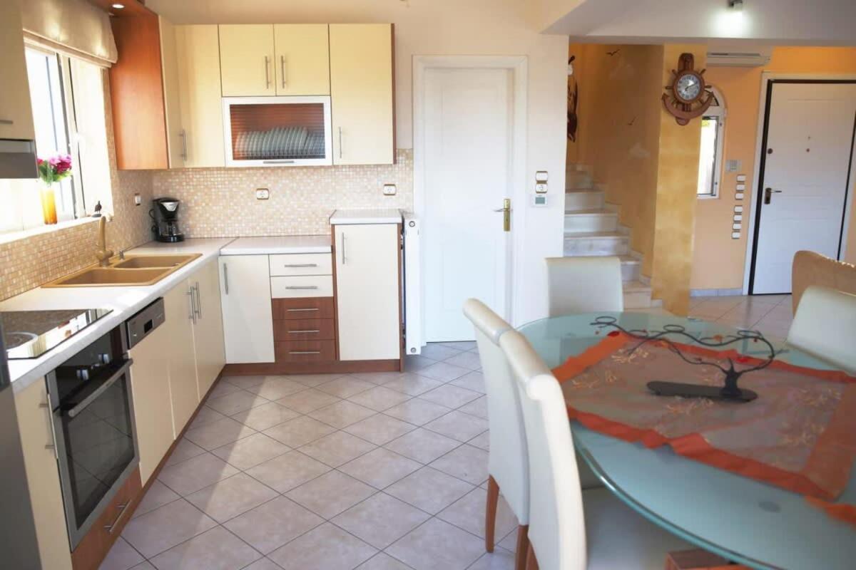 Schinias Bright Spacious Maisonette-Panoramic View Marathón Kültér fotó