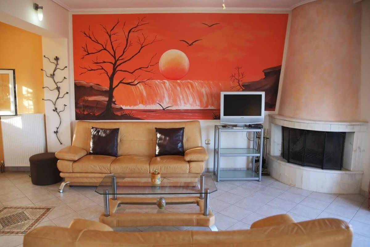 Schinias Bright Spacious Maisonette-Panoramic View Marathón Kültér fotó